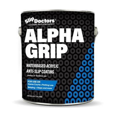 Alpha Grip Anti-Slip Paint – Ultimate Slip Resistance for Sports Courts and Parking Lots