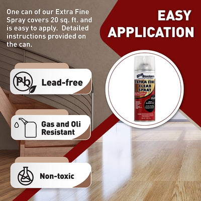 Anti-Slip Spray for Vinyl, Laminate and Wood Floors and Stairs