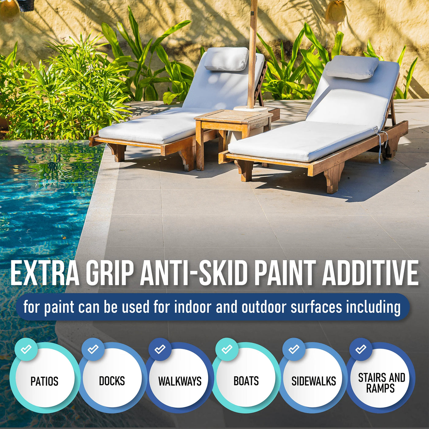 Extra Grip Anti-Slip Additive for Coloured Floor Paint