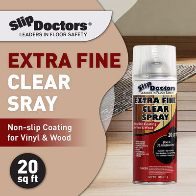 Anti-Slip Spray for Vinyl, Laminate and Wood Floors and Stairs