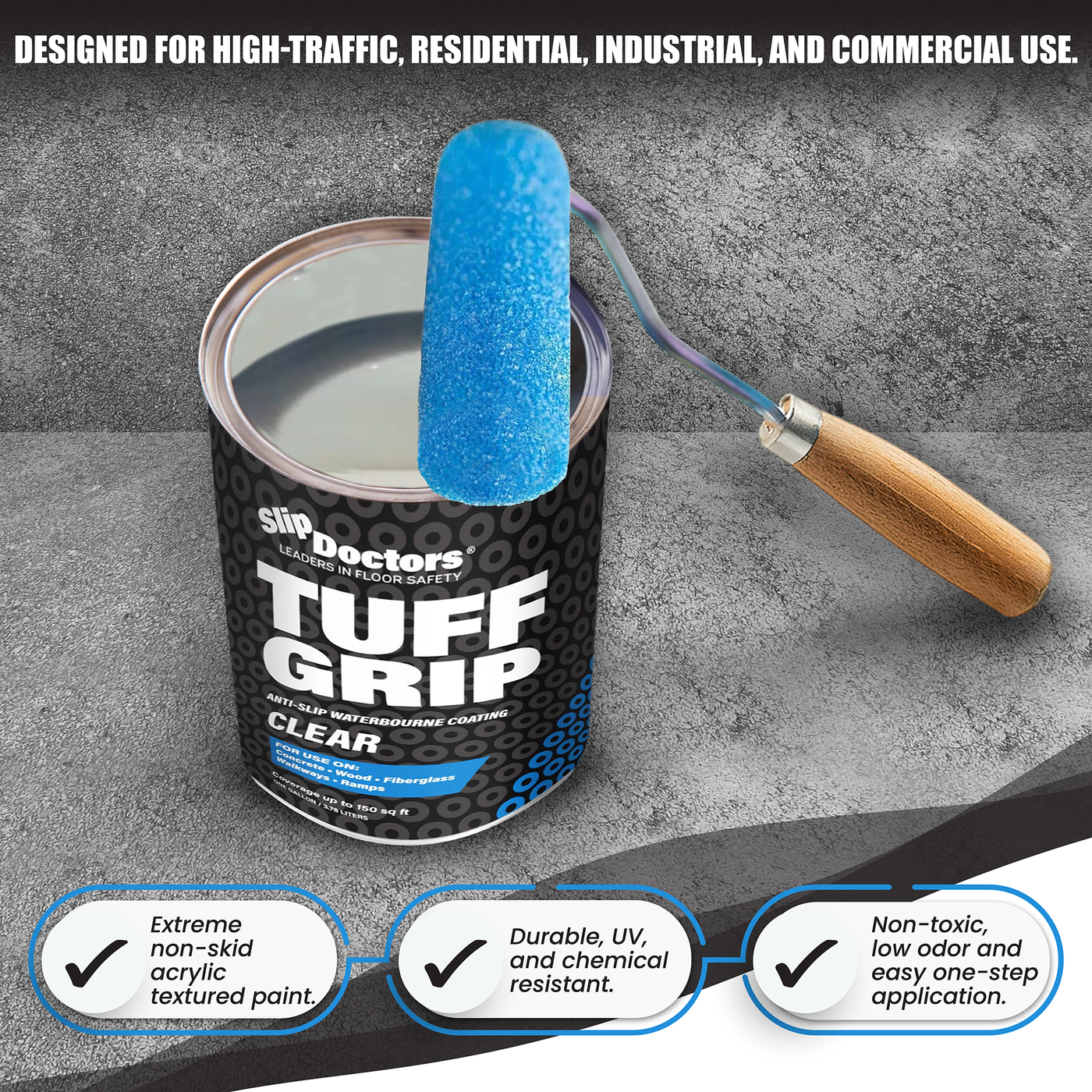 Tuff Grip Extreme Traction Clear Anti-Skid Paint