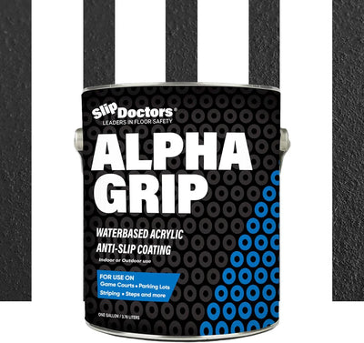 Alpha Grip Anti-Slip Paint – Ultimate Slip Resistance for Sports Courts and Parking Lots