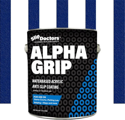 Alpha Grip Anti-Slip Paint – Ultimate Slip Resistance for Sports Courts and Parking Lots