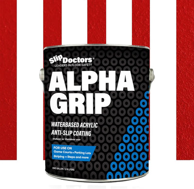 Alpha Grip Anti-Slip Paint – Ultimate Slip Resistance for Sports Courts and Parking Lots