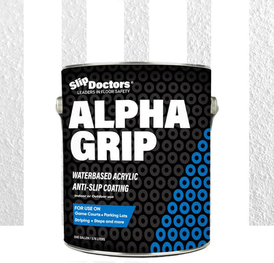 Alpha Grip Anti-Slip Paint – Ultimate Slip Resistance for Sports Courts and Parking Lots