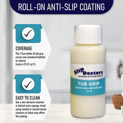 Tub Grip Anti slip Coating for Baths and Shower Trays