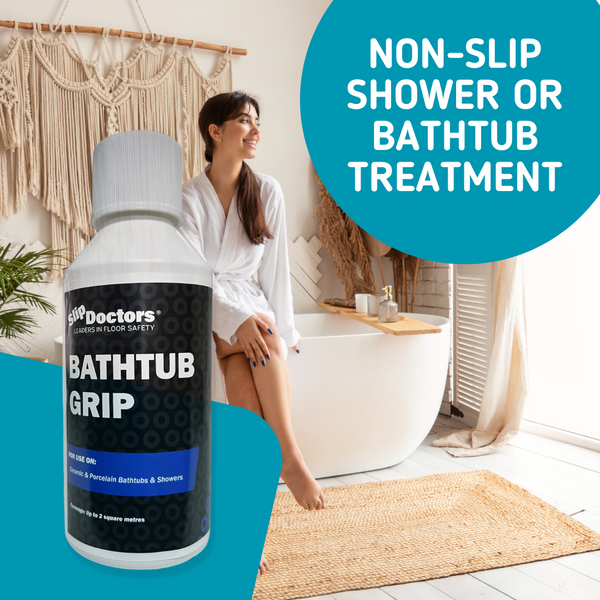 Bathtub non slip sale surface