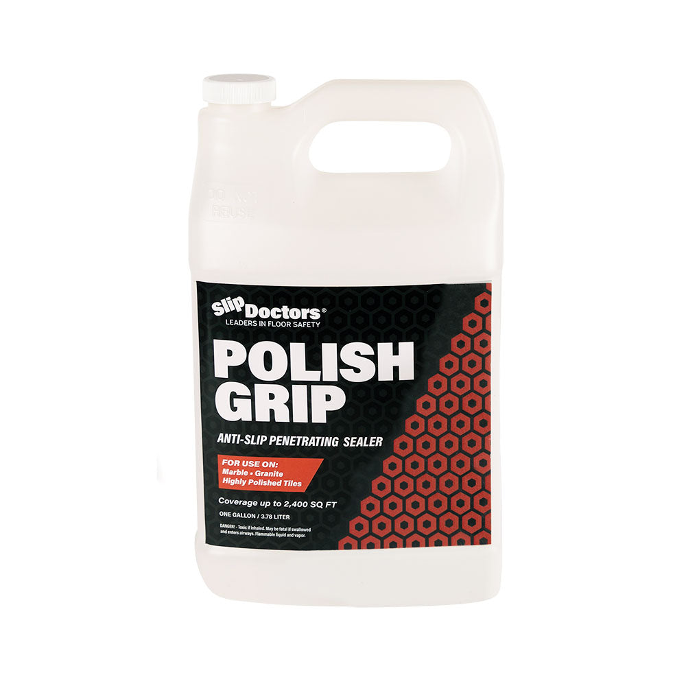 Floor Grip Gallon Anti-Slip Floor Finish (Matte) for Vinyl, Wood, and  Laminate – Clear Non-Slip Grip Coating to Fix Slippery Floors and Stairs 